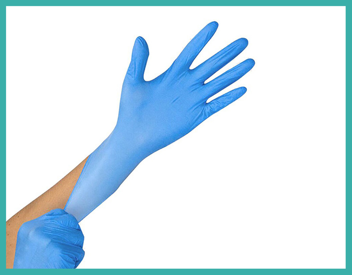 Nitrile Examination Hand Gloves
